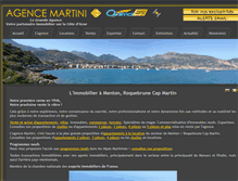 Tablet Screenshot of agencemartini.com